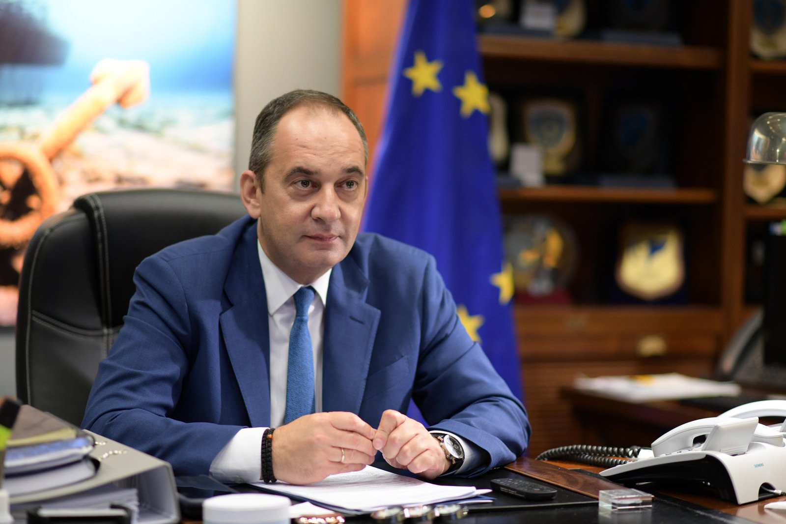 Minister of Maritime Affairs And Insular Policy Giannis Plakiotakis (1)