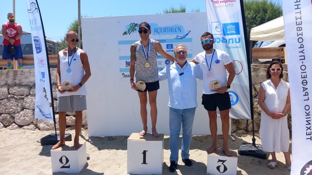 Με απόλυτη επιτυχία στέφθηκε το 1ο SitiAquathlon