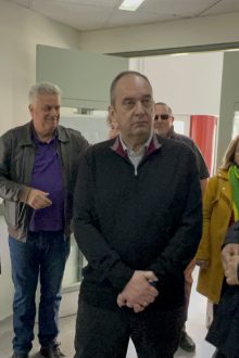 Επίσκεψη του Α’ Αντιπροέδρου της Βουλής κ Γιάννη Πλακιωτάκη στο Νοσοκομείο Σητείας