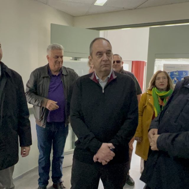 Επίσκεψη του Α’ Αντιπροέδρου της Βουλής κ Γιάννη Πλακιωτάκη στο Νοσοκομείο Σητείας
